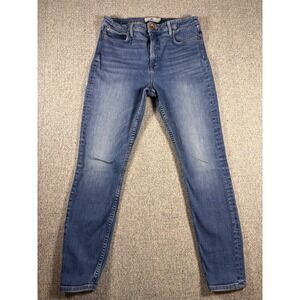 Vineyard Vines Womens Jeans Size 31 High Rise Skinny Dark Wash Denim Casual